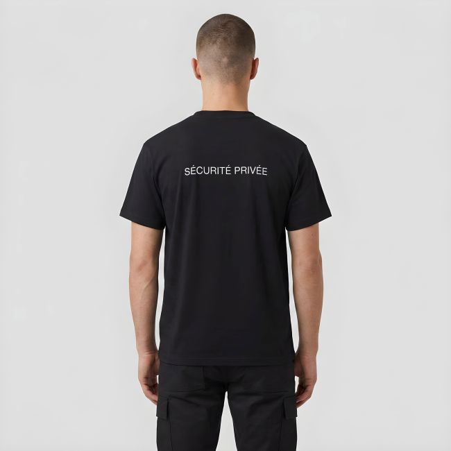 T-shirt retroriflettente Sicurezza Privata - Nero - Patrol Equipement