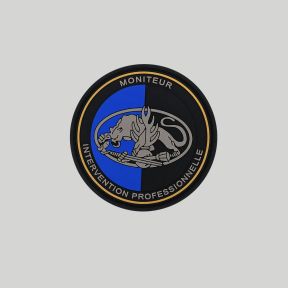Emblema PVC com velcro Gendarmerie Départementale MIP - Alta visibilidade
