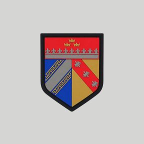 Emblema PVC com velcro Gendarmerie Départementale Grand Est - Alta visibilidade