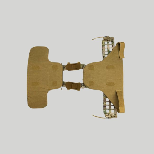 Balistisch toevoegsel Torso Addon voor SMB-inserts - Zand - Tiger Tailor