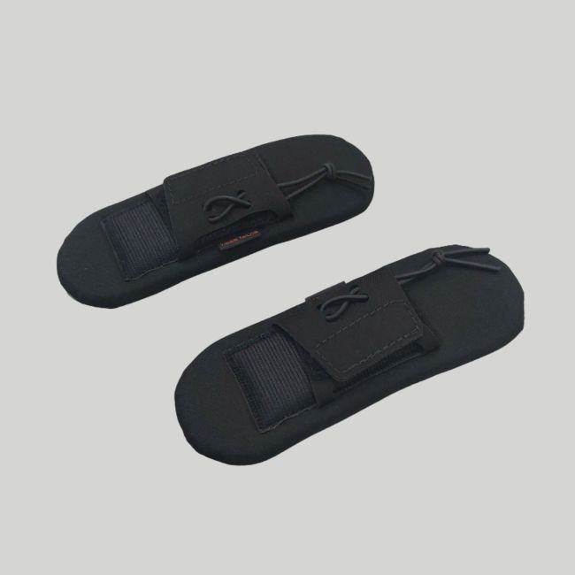 Coussin d'épaules pour porte-plaques Polgen/SMB - Noir - Tiger Tailor