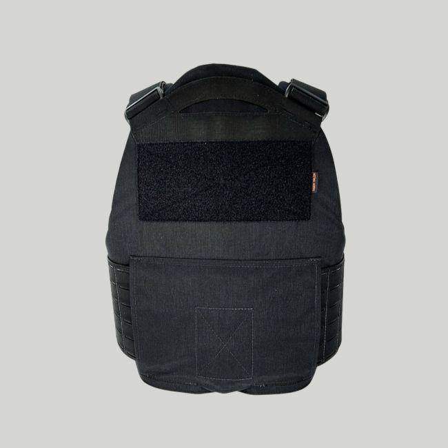 Housse tactique Polgen Gen.3 Police Municipale (sans bandes Gitane) pour inserts GK - Noir - Tiger Tailor