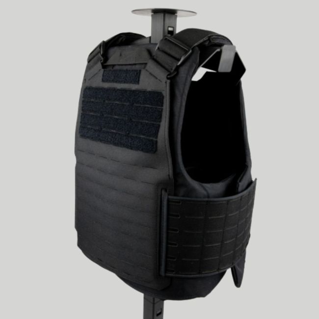 Pannello dorsale per porta-piastre Polgen/Platiger Gen.3 - Nero - Tiger Tailor