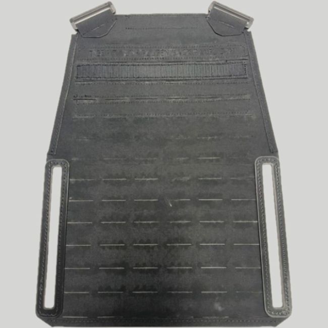 Panneau dorsal pour porte-plaques Polgen/Platiger Gen.3 - Noir - Tiger Tailor