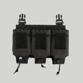 Panneau modulaire rigide pour porte-chargeur triple pour fusils d'assaut - Noir - Tiger Tailor