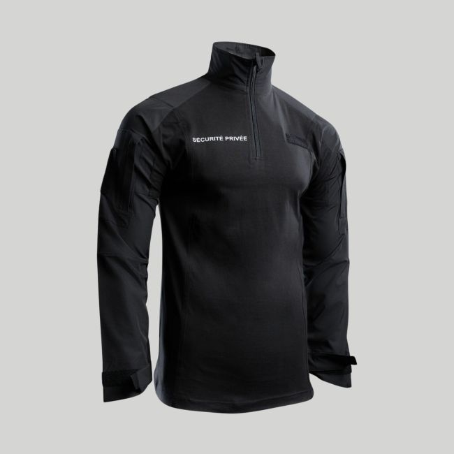 Chemise UBAS Sécurité Privée Safetek - Noir - GK