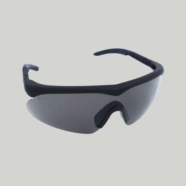 Lunettes tactiques Raptor (kit 3 verres Incolore/Fumé/Orange) - Noir - Swisseye