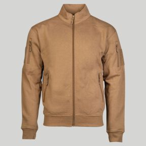 Giacca tattica con zip - Coyote Scuro - Mil-Tec