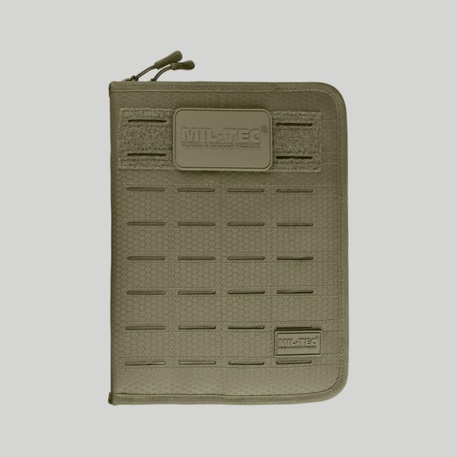 Caderno tático Hextac 26x19cm - Verde Azeitona - Mil-Tec