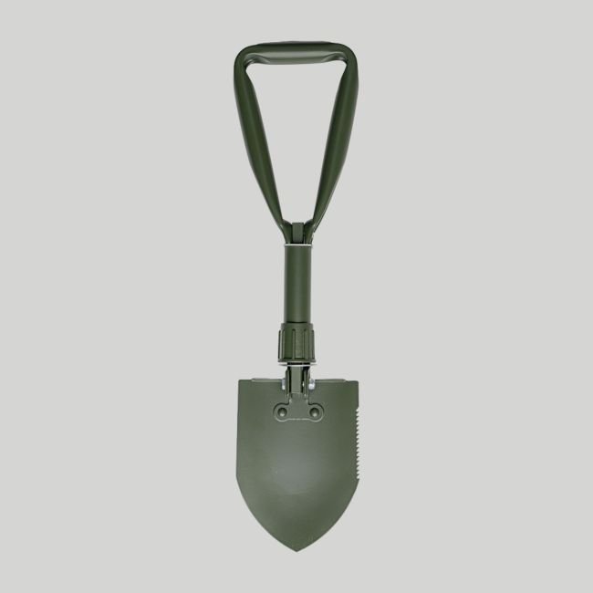 Pá Trifold com estojo - Verde Olive - Mil-Tec