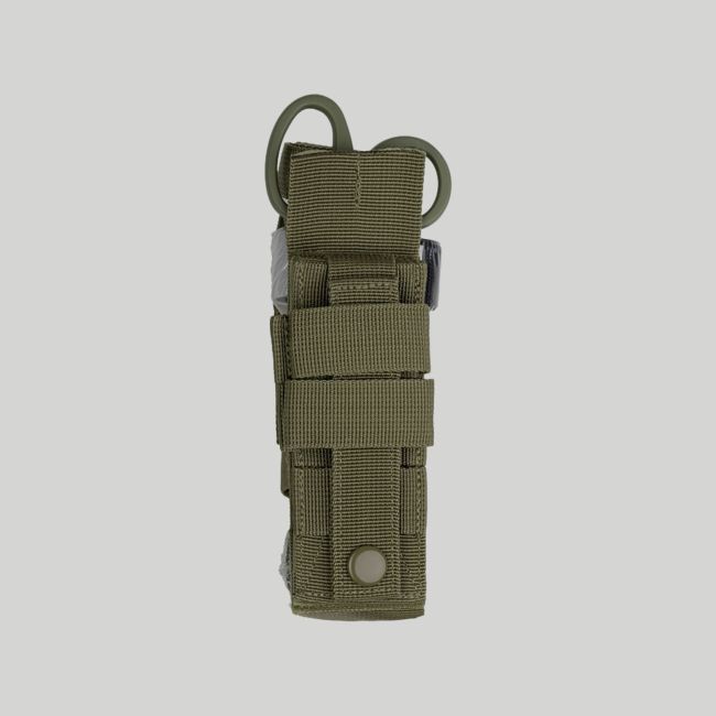 Bolso para garrote tourniquet com garrote e tesoura - Verde Oliva - Mil-Tec