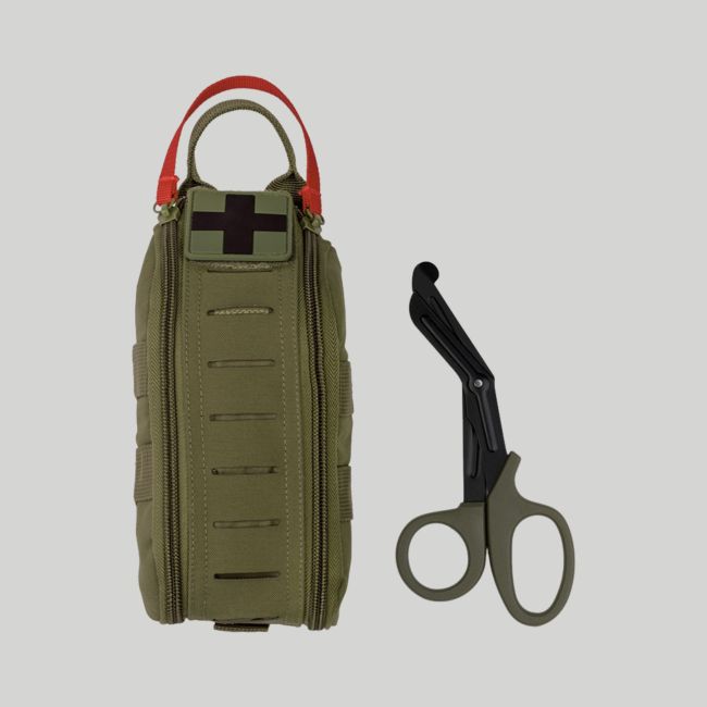 IFAK Rapid Tasche mit Schere - Oliv Grün - Mil-Tec