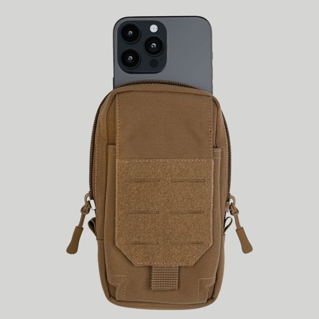 Custodia per smartphone Fieldcom Molle - Coyote Scuro - Mil-Tec
