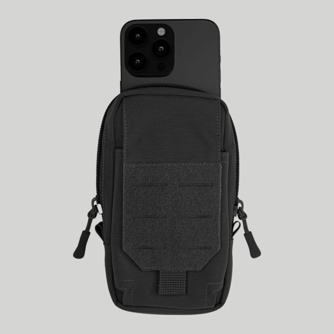Kieszeń na smartfon Fieldcom Molle - Czarna - Mil-Tec