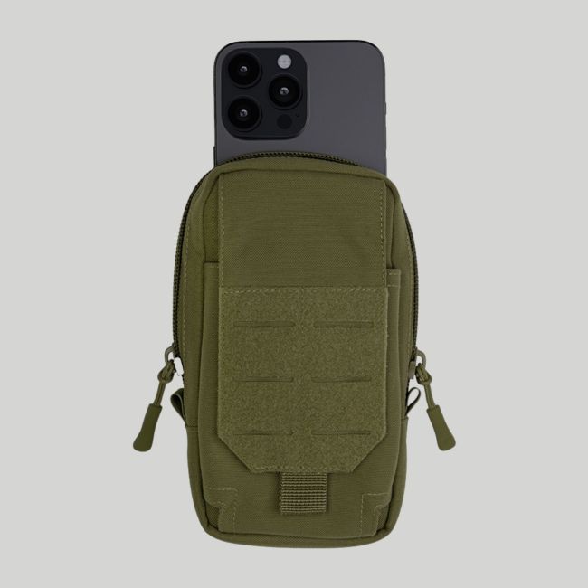 Funda para smartphone Fieldcom Molle - Verde Oliva - Mil-Tec