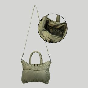 Borsa per casco pilota US Mini con tracolla - Verde Oliva - Mil-Tec