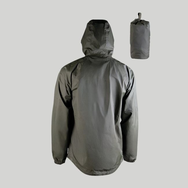 Casaco impermeável Quickpack - Verde Oliveira - Mil-Tec