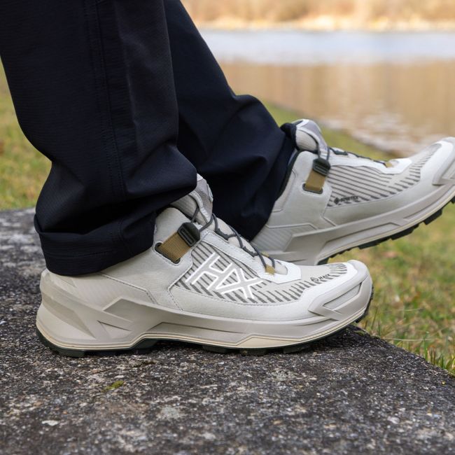 Lage schoenen Black Eagle EVO Adventure GTX - Lichtgrijs - Haix