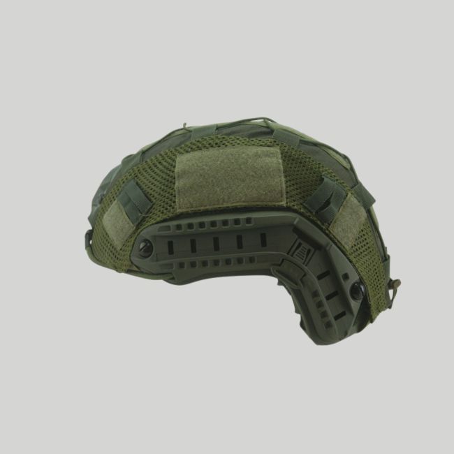 Pokrowiec na hełm taktyczny Fast - Oliwkowa Zieleń - Kombat Tactical