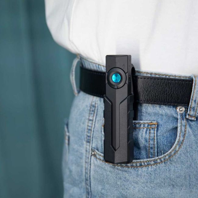 Harde zaklamphouder voor ArkPro met bevestigingssteun - Zwart - Olight