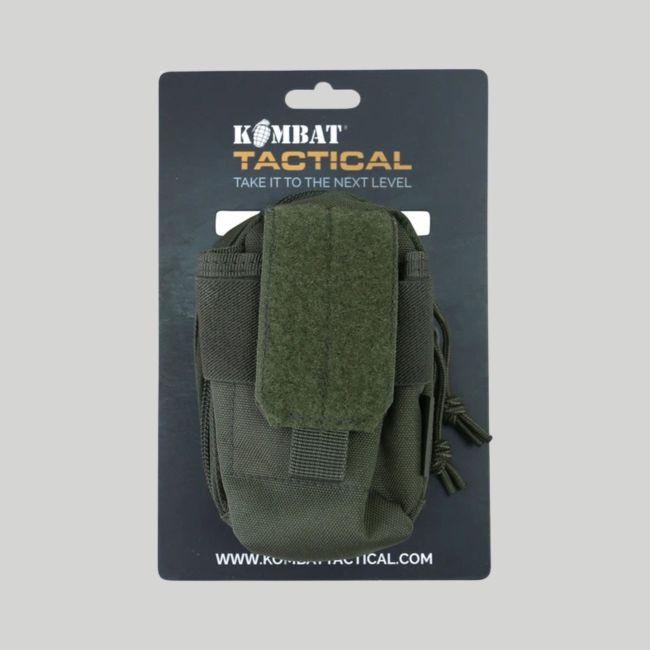 Micro Pochette MOLLE - Vert Olive - Kombat Tactical