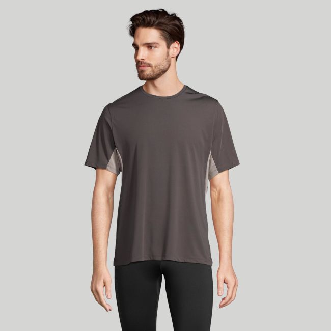 Tee-shirt de sport Storm - Gris Foncé/Gris Clair- Sol's