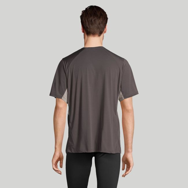 Camiseta deportiva Storm - Gris Oscuro/Gris Claro - Sol's
