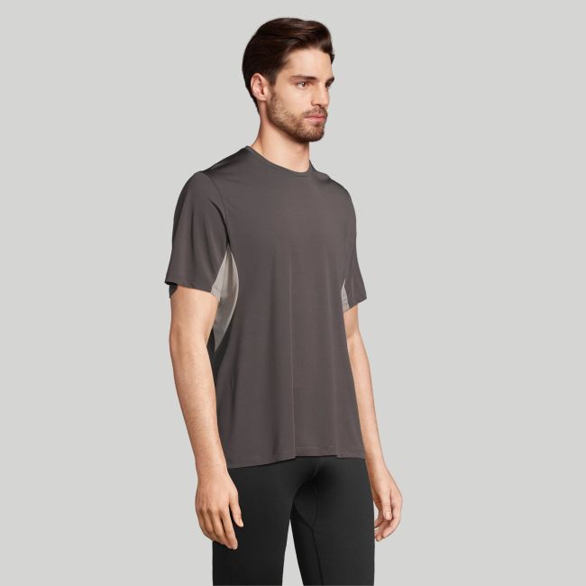 T-shirt sportiva Storm - Grigio Scuro/Grigio Chiaro - Sol's