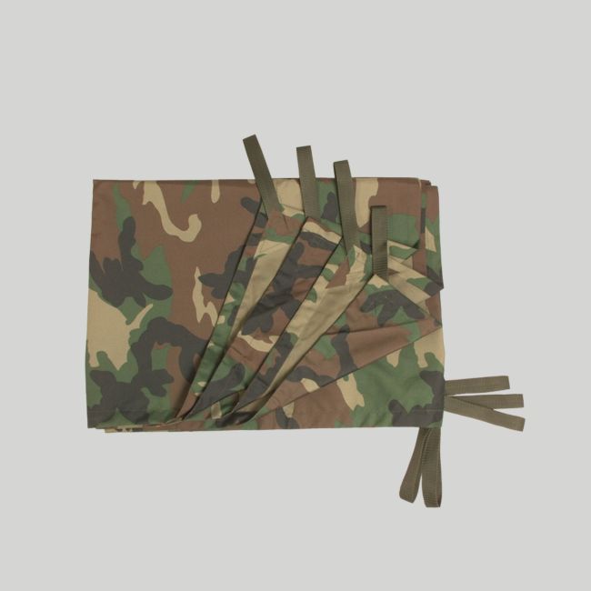 Multifunctioneel dekzeil 300x220cm - Woodland - Mil-Tec