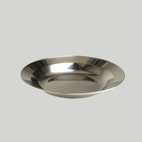 Assiette en acier inoxydable 22cm - Mil-Tec
