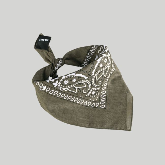 Bandana Western - Zielony Oliwkowy - Mil-Tec