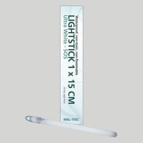 Leuchtstäbe 15cm/30min - Ultra Weiß - Mil-Tec