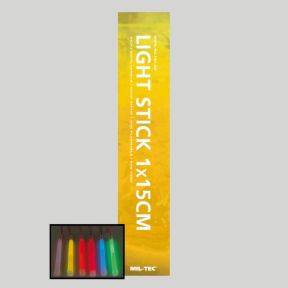 Bâtons lumineux 15cm/8-12h - Jaune - Mil-Tec