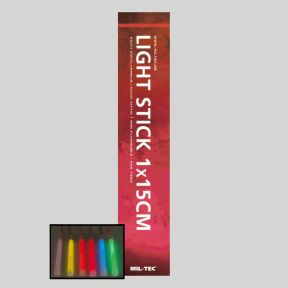 Bâtons lumineux 15cm/8-12h - Rouge - Mil-Tec