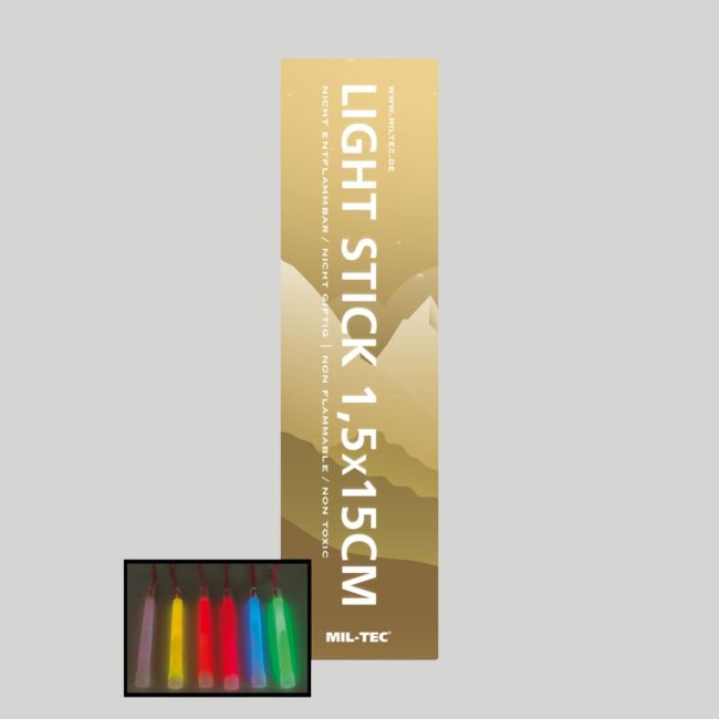 Świetliki 15cm/8-12h V2 - Żółty - Mil-Tec