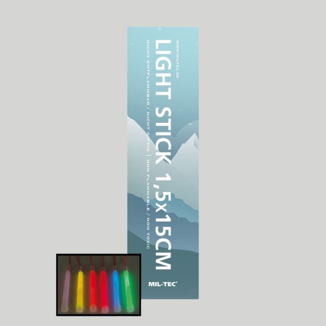 Leuchtstäbe 15cm/8-12h V2 - Blau - Mil-Tec