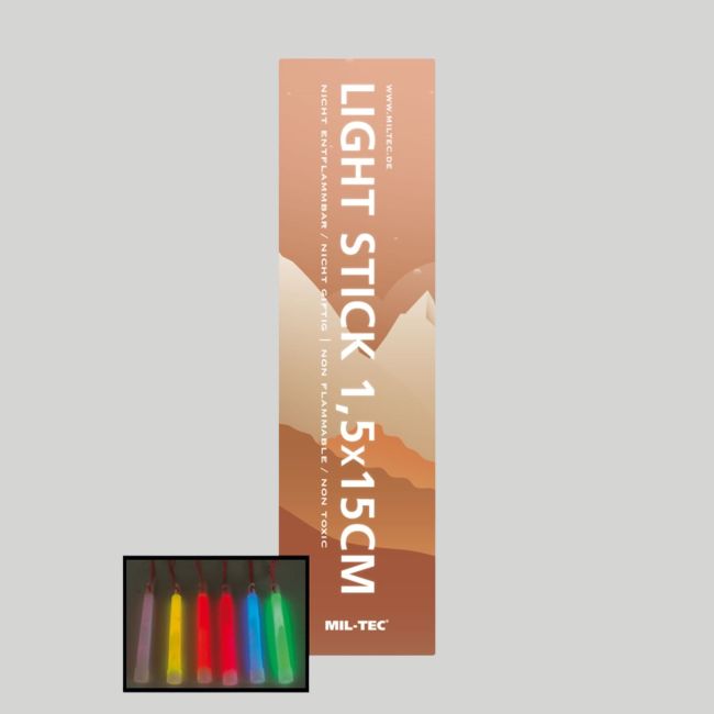 Leuchtstäbe 15cm/8-12h V2 - Orange - Mil-Tec