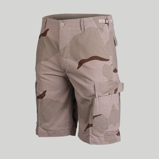 Bermudy ripstop - Camo Désert - Mil-Tec