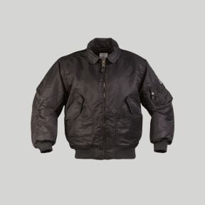 Kurtka bomber CWU Basic - Czarna - Mil-Tec