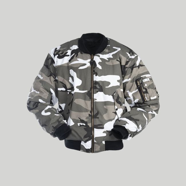 Blusão bomber MA1 - Camo Urbano - Mil-Tec