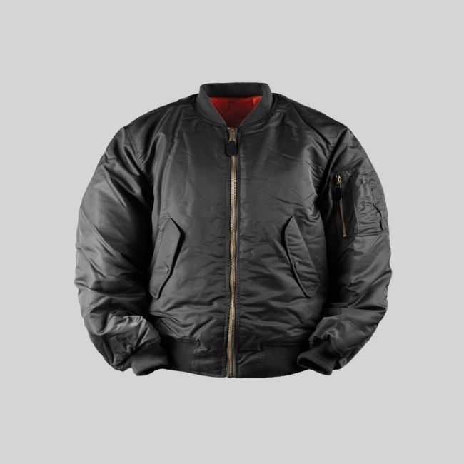Giubbotto bomber MA1 Basic - Nero - Mil-Tec