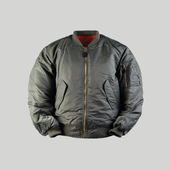 Cazadora bomber MA1 Basic - Verde Oliva - Mil-Tec