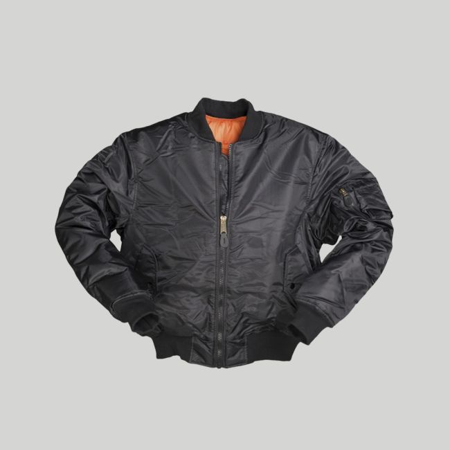 MA1 Style bomberjas - Zwart - Mil-Tec