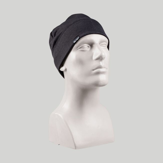 Bonnet Army en polyester - Noir - Mil-Tec