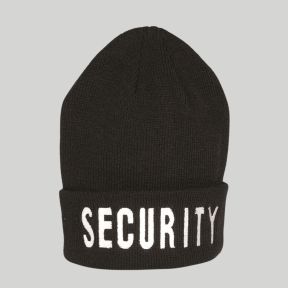 Berretto ricamato SECURITY - Nero - Mil-Tec
