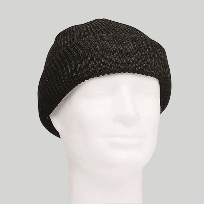 Bonnet US en laine - Noir - Mil-Tec