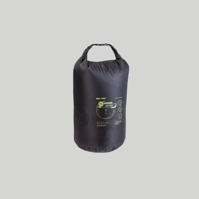 Sac de transport waterproof 13L - Noir - Mil-Tec