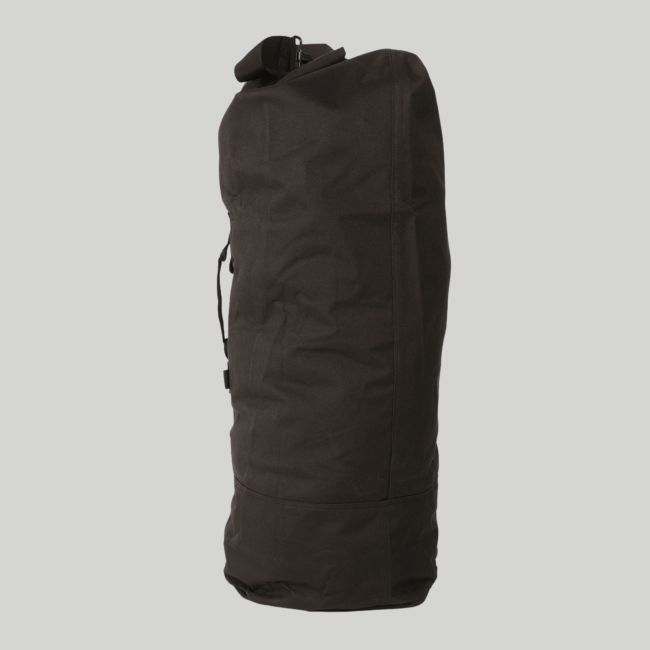 Sac de voyage avec bretelles en polyester Marine US 75L - Noir - Mil-Tec
