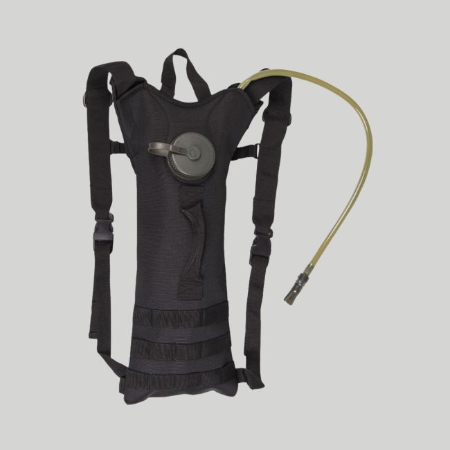 Trinkrucksack 3L mit Gurten - Schwarz - Mil-Tec
