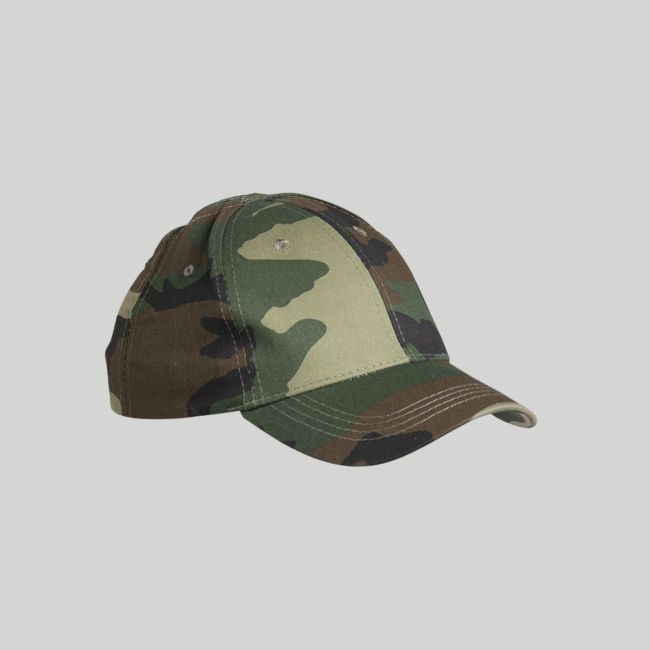 Kinder baseball-pet - Woodland - Mil-Tec